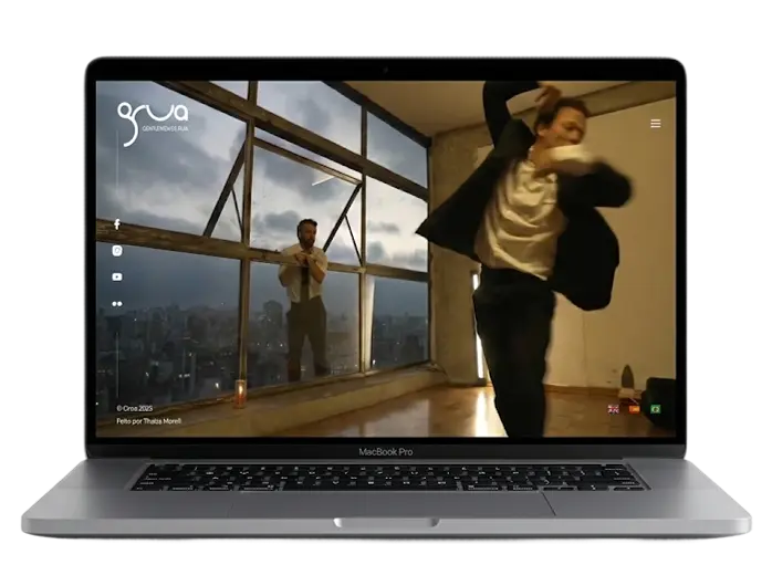 Mockup do projeto Grua